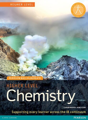 Pearson Bacc Chem HL 2e bundle (2nd Edition) (Pearson International Baccalaureate Diploma: International E)
