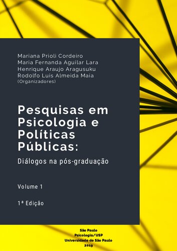 Pesquisas em Psicologia e Políticas Públicas: Diálogos na pós-graduação