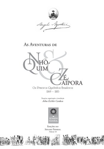 As aventuras de Nhô-Quim & Zé Caipora : os primeiros quadrinhos brasileiros, 1869-1883