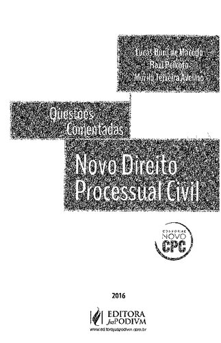 Direito Processual Civil. Questões Comentadas