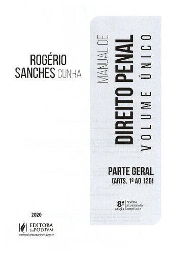 Manual de Direito Penal: Parte Geral