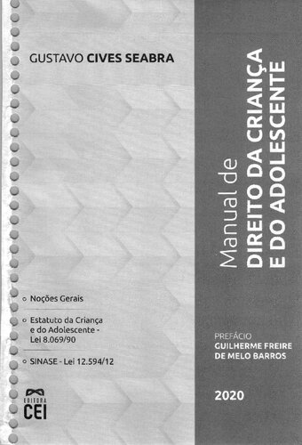 Manual de Direito da Criança e do Adolescente.