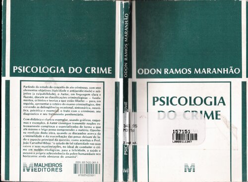 Psicologia do crime - 2 ed./2012