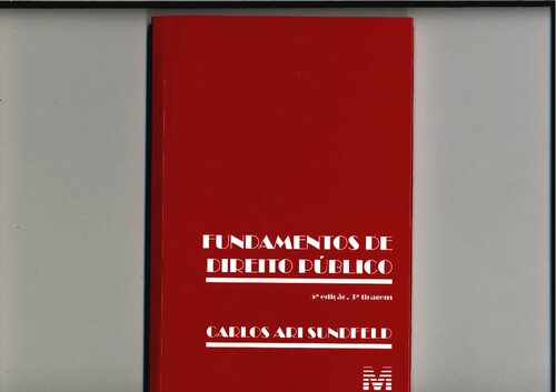 Fundamentos de direito público - 5 ed. 7 tiragem/2017