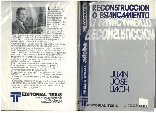 Reconstrucción o estancamiento (Economía) (Spanish Edition)