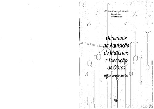 Qualidade Na Aquisiçao De Materiais E Execuçao