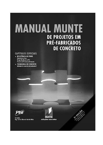 Manual Munte de Projetos em Pré-Fabricados de Concreto