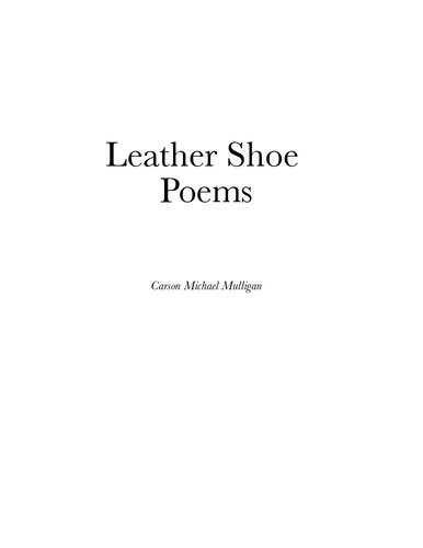 Leather Shoe Poems