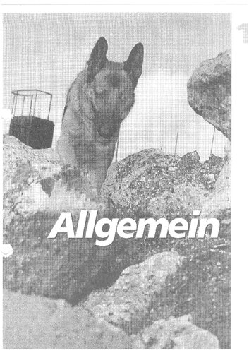 Der Rettungshund - Arbeitshandbuch für Hundeführer und Ausbilder