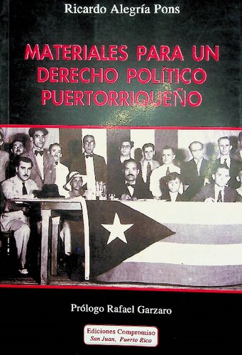 Materiales para un derecho político puertrriqueño