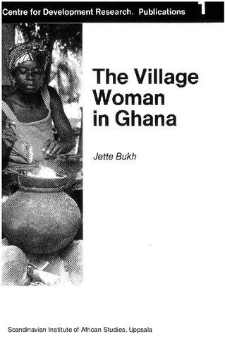 The village woman in Ghana