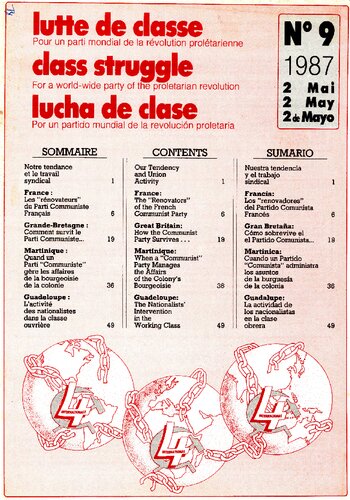 lutte de classe / class struggle / lucha de clase FRA/ENG/ESP trilingual edition #9