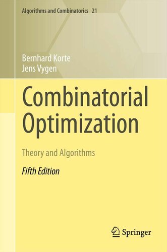 Combinatorial optimization theory and algorithms