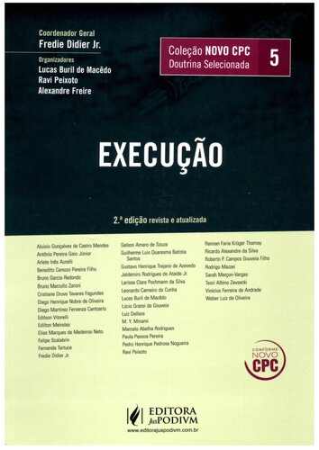 Doutrina Selecionada: Execução - Vol.5 - Coleção Novo Cpc