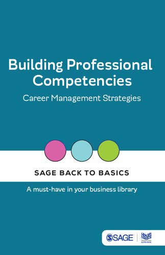 Building Professional Competencies: Career Management Strategies