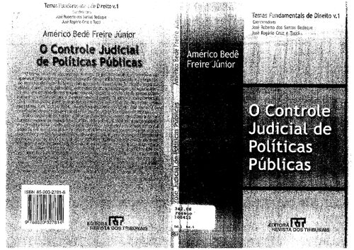 O Controle Judicial De Politicas Públicas