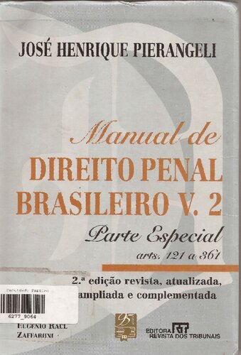 Manual De Direito Penal Brasileiro - Volume 2