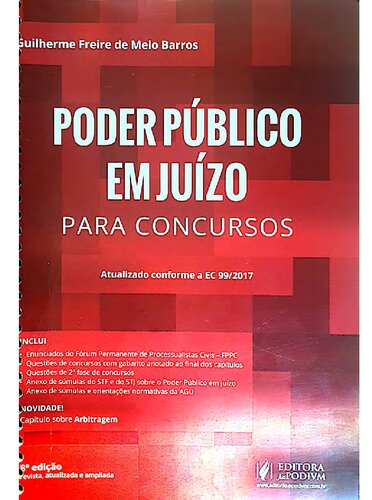 Poder Público em Juízo Para Concursos