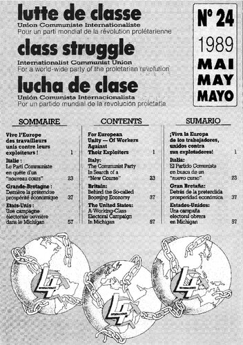 lutte de classe / class struggle / lucha de clase FRA/ENG/ESP trilingual edition #24