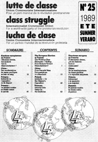lutte de classe / class struggle / lucha de clase FRA/ENG/ESP trilingual edition #25