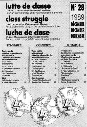 lutte de classe / class struggle / lucha de clase FRA/ENG/ESP trilingual edition #28