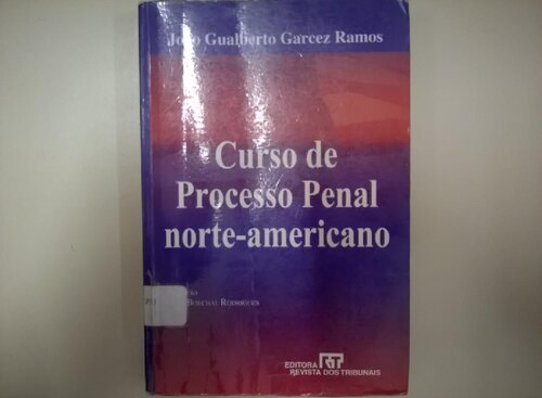 Curso De Processo Penal Norteamericano