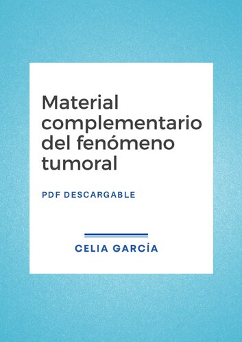 Material complementario del fenómeno tumoral (par biomagnético, biomagnetismo)