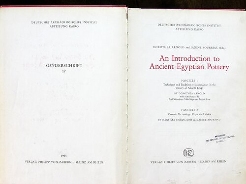 An Introduction to Ancient Egyptian Pottery