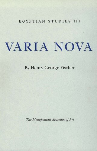 VARIA NOVA