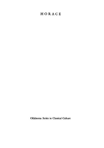 Horace: Epodes and Odes: A New Annotated Latin Edition