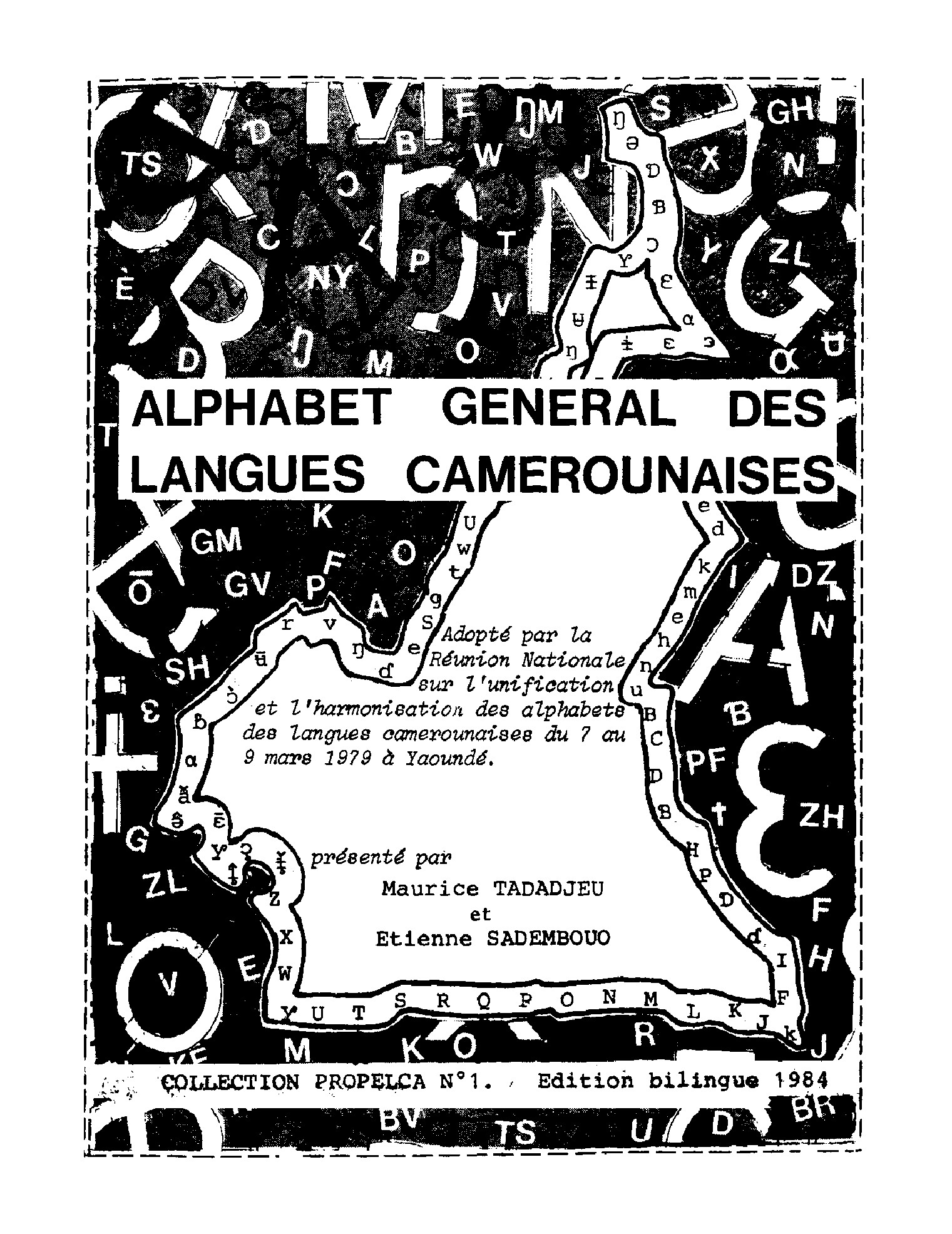 Alphabet général des langues camerounaises / General Alphabet of Cameroon Languages