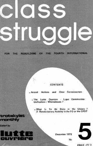 lutte de classe / class struggle / lucha de clase FRA/ENG/ESP (1972-80) #5