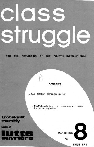 lutte de classe / class struggle / lucha de clase FRA/ENG/ESP (1972-80) #8