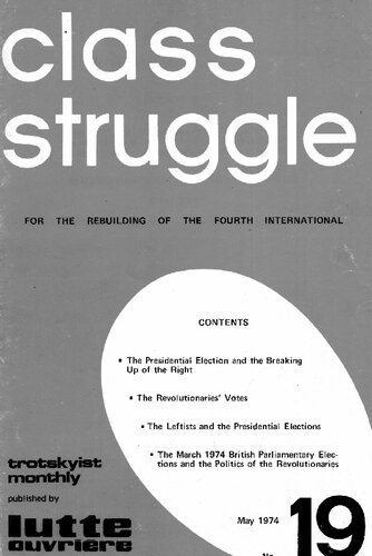 lutte de classe / class struggle / lucha de clase FRA/ENG/ESP (1972-80) #19