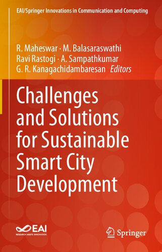 Challenges and Solutions for Sustainable Smart City Development (EAI/Springer Innovations in Communication and Computing)