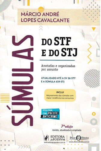 Súmulas do STF e do STJ