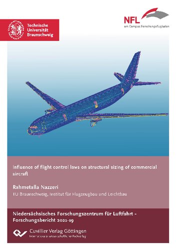 Influence of Flight Control Laws on Structural Sizing of Commercial Aircraft