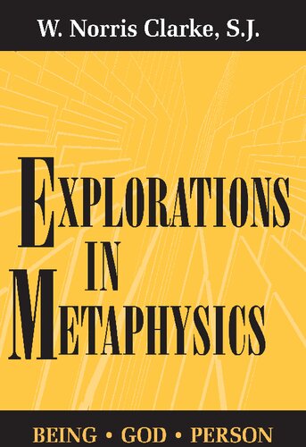 Explorations in Metaphysics: Being-God-Person