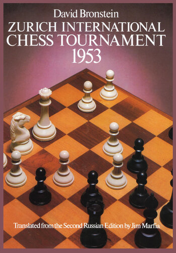 Zurich International Chess Tournament, 1953 (Dover Chess)