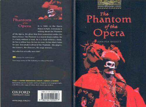 The Phantom of the Opera # адаптированная книга (Oxford Bookworms Library, stage 1)