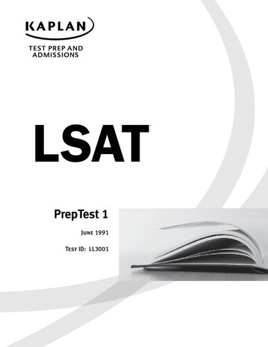 LSAT PrepTest 1 - 89
