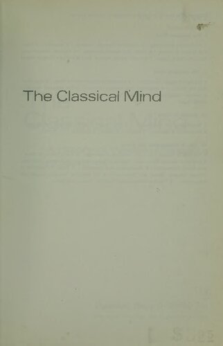 The Classical Mind