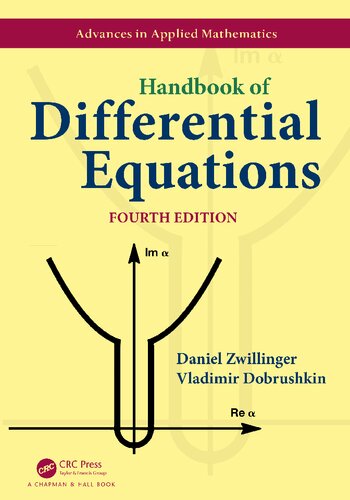 Handbook of Differential Equations (Advances in Applied Mathematics)