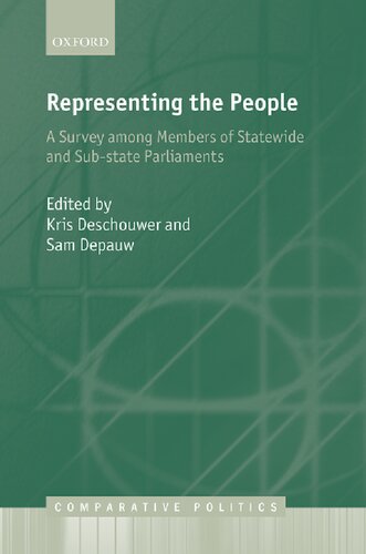 Representing the People: A Survey Among Members of Statewide and Substate Parliaments
