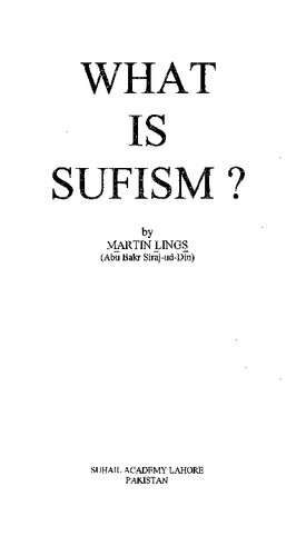 What is Sufism?