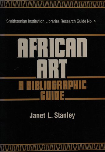African Art: A Bibliographic Guide