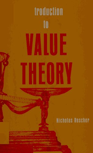 Introduction to value theory