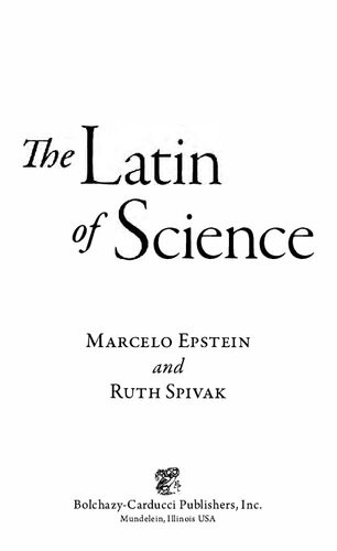 Latin of Science