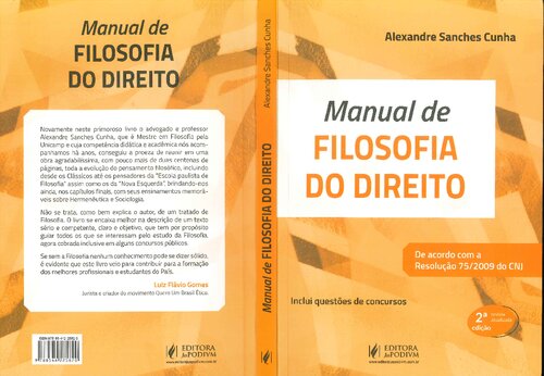 Manual de Filosofia do Direito