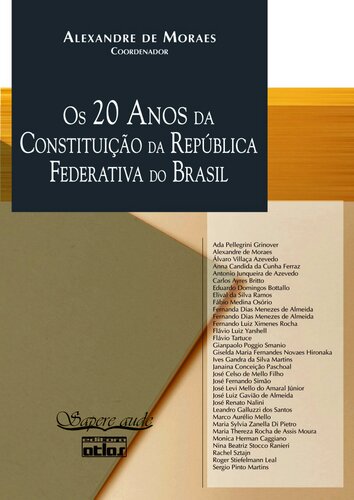 Os 20 Anos da Constituição República Federativa do Brasil